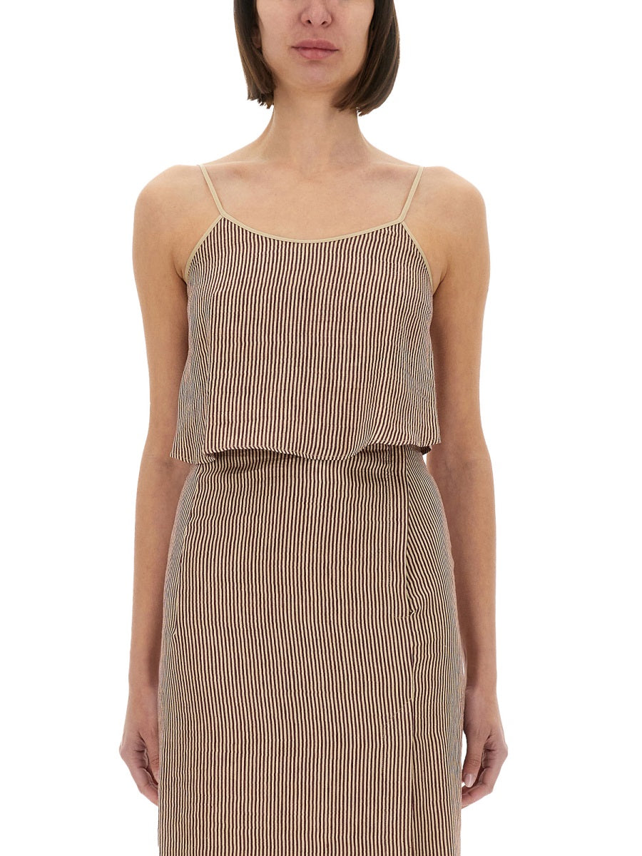 Alysi Tops - Burgundy | Wanan Luxury