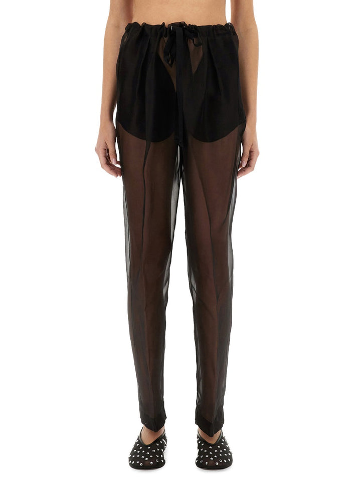 Khaite Pants - Black | Wanan Luxury