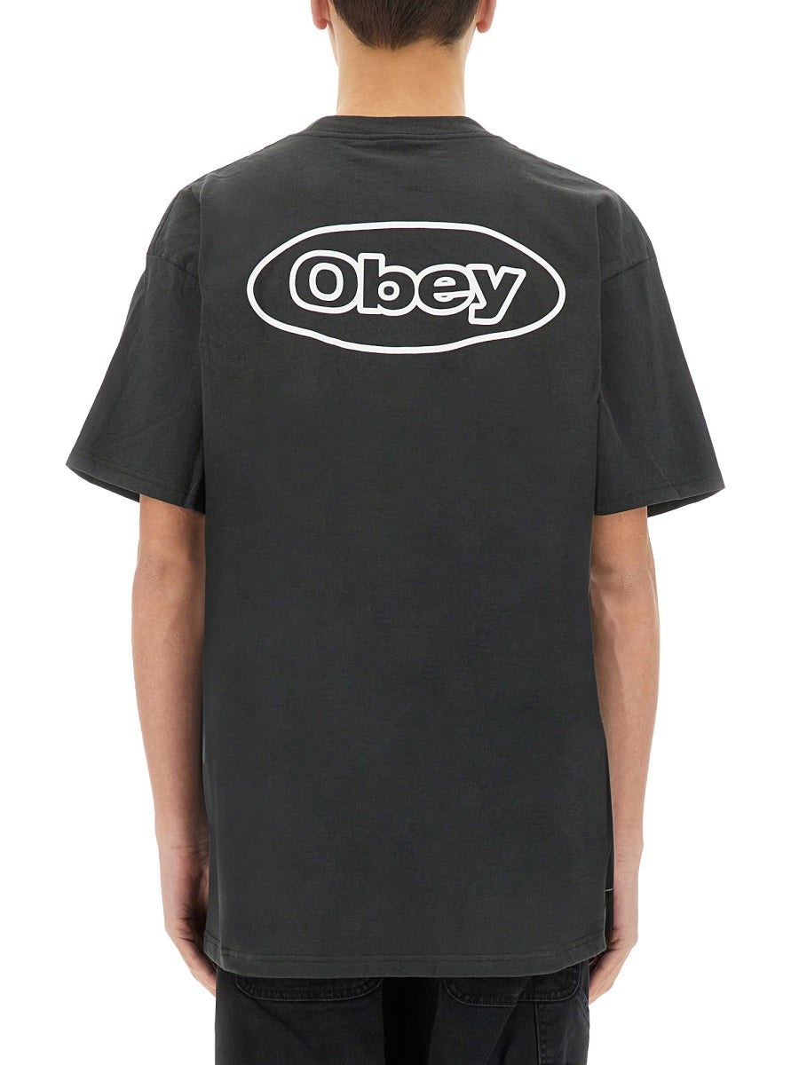 Obey T shirts - Black | Wanan Luxury