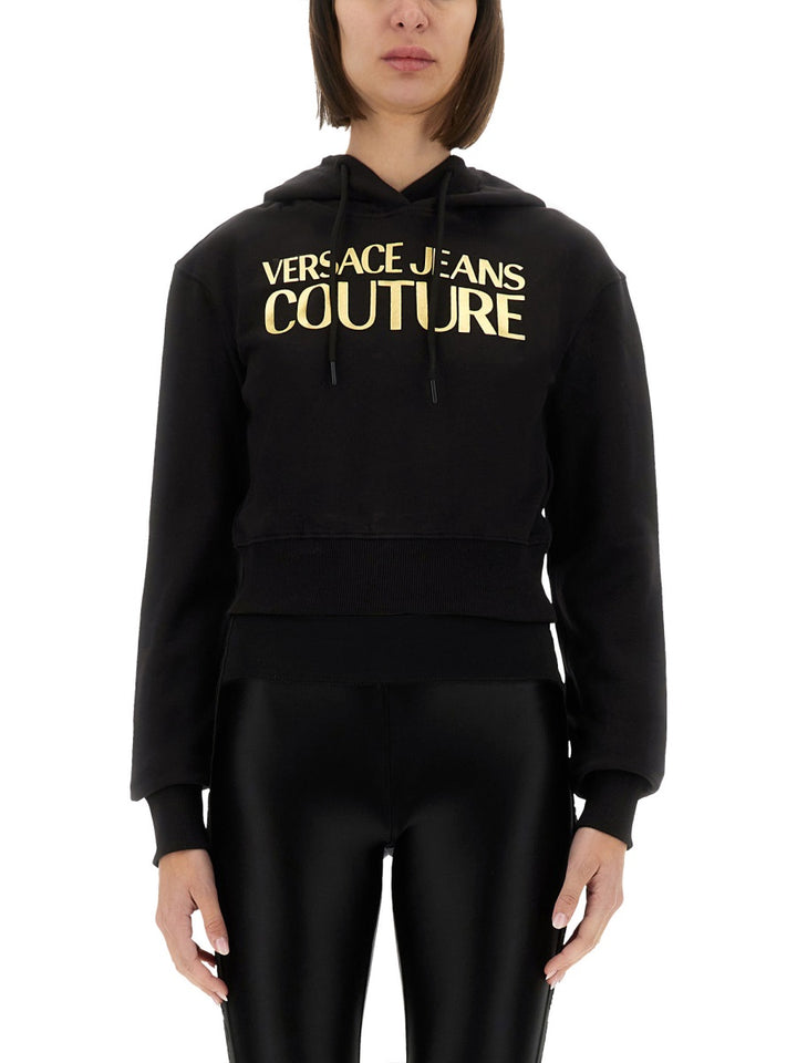 Versace Jeans Couture Sweatshirts - Black | Wanan Luxury
