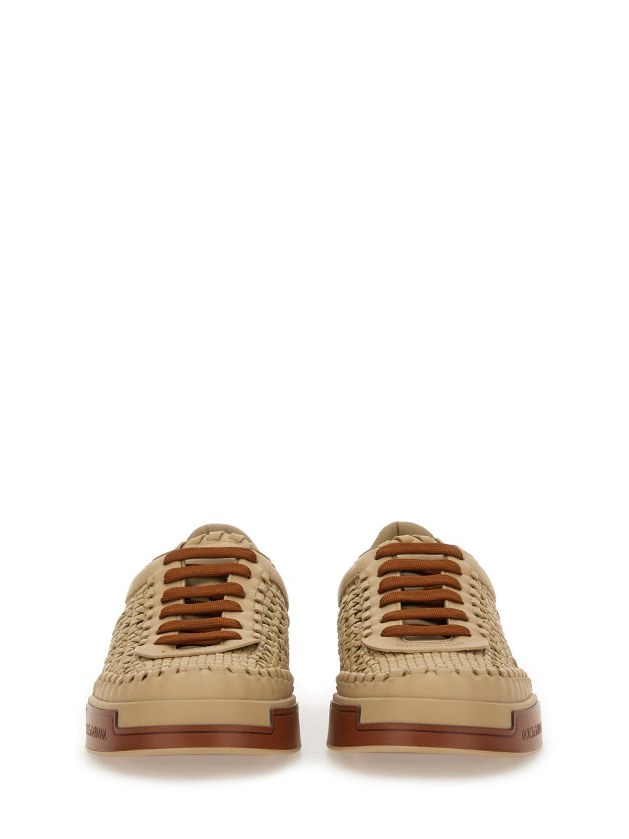 Dolce & Gabbana Sneakers - Beige | Wanan Luxury