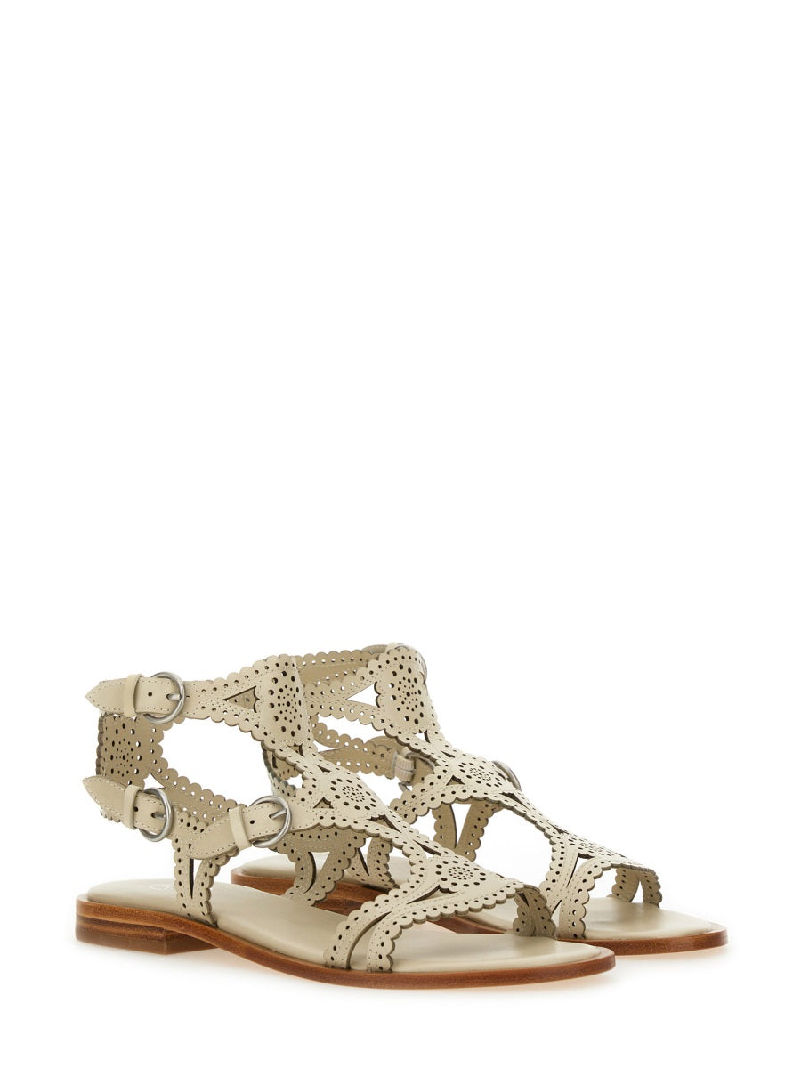 Ash Sandals - White | Wanan Luxury