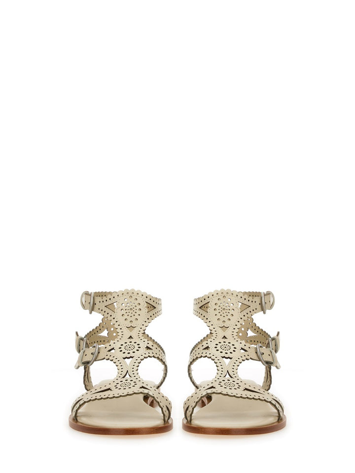 Ash Sandals - White | Wanan Luxury