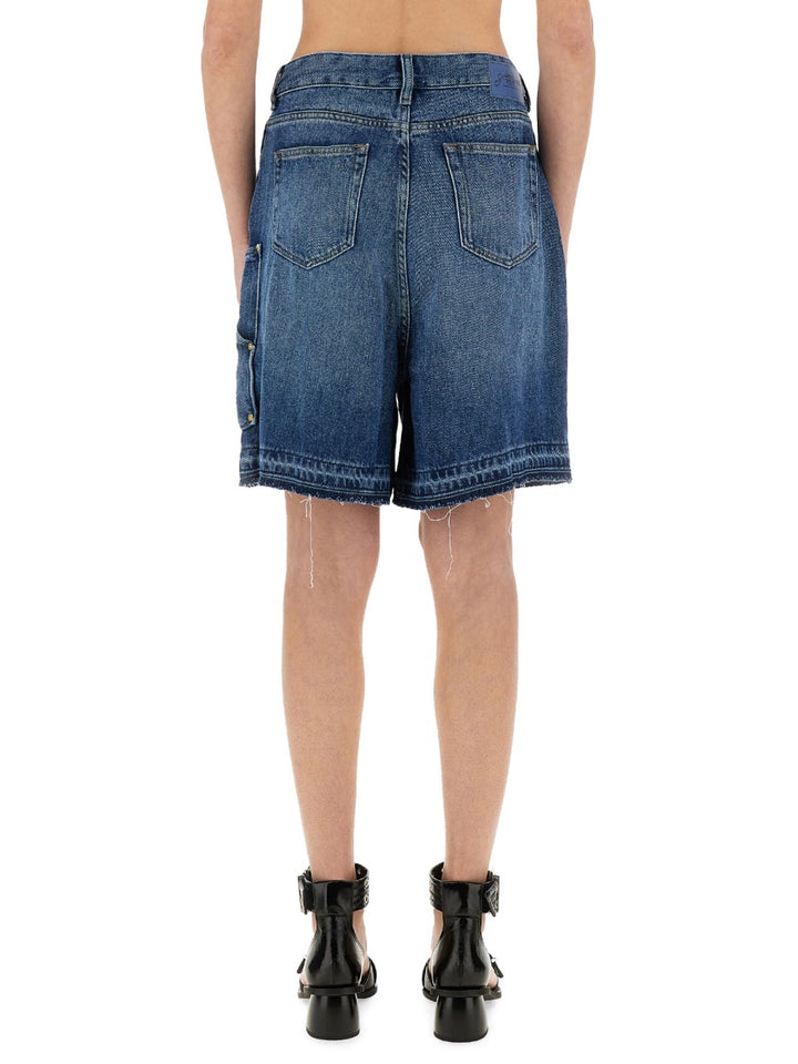 Ganni Shorts - Blue | Wanan Luxury