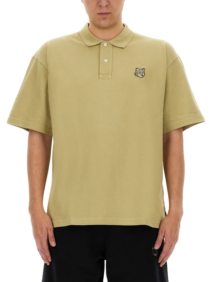 Maison Kitsuné Polo - Beige | Wanan Luxury