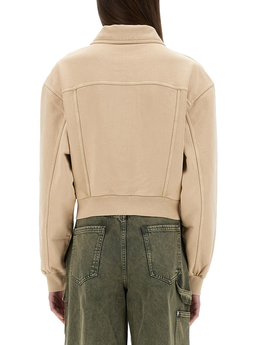 Moschino Jeans Jackets - Beige | Wanan Luxury