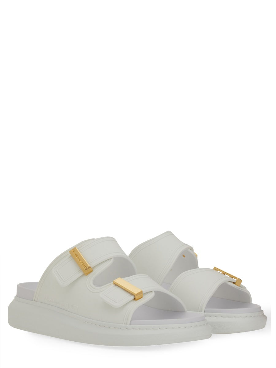 Alexander McQueen Sandals - White | Wanan Luxury