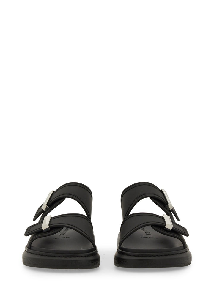 Alexander McQueen Sandals - Black | Wanan Luxury