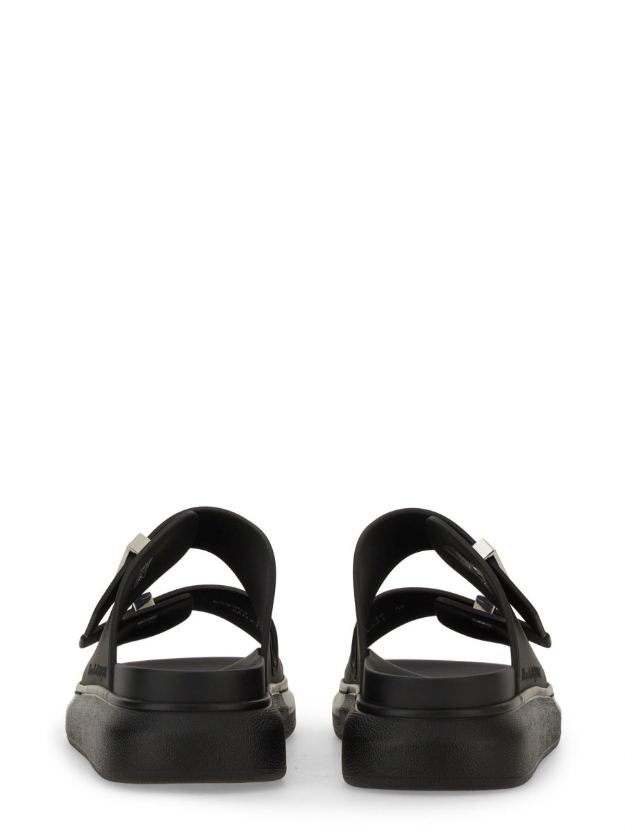 Alexander McQueen Sandals - Black | Wanan Luxury