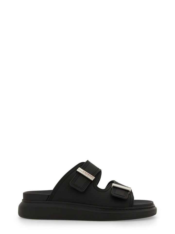 Alexander McQueen Sandals - Black | Wanan Luxury