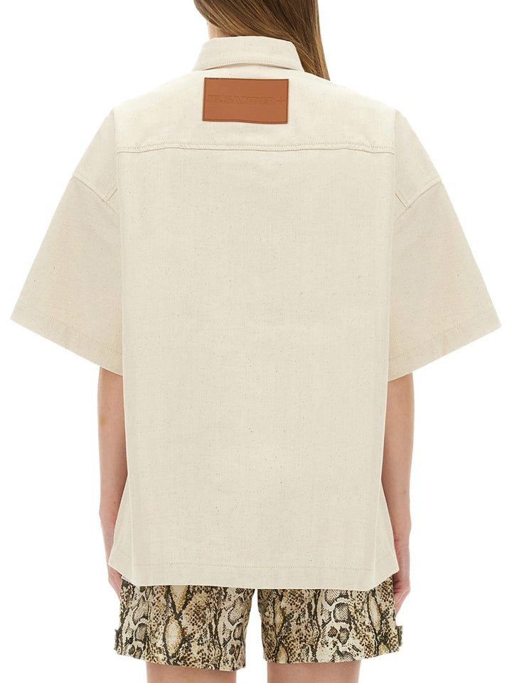 Jil Sander Shirts - Beige | Wanan Luxury