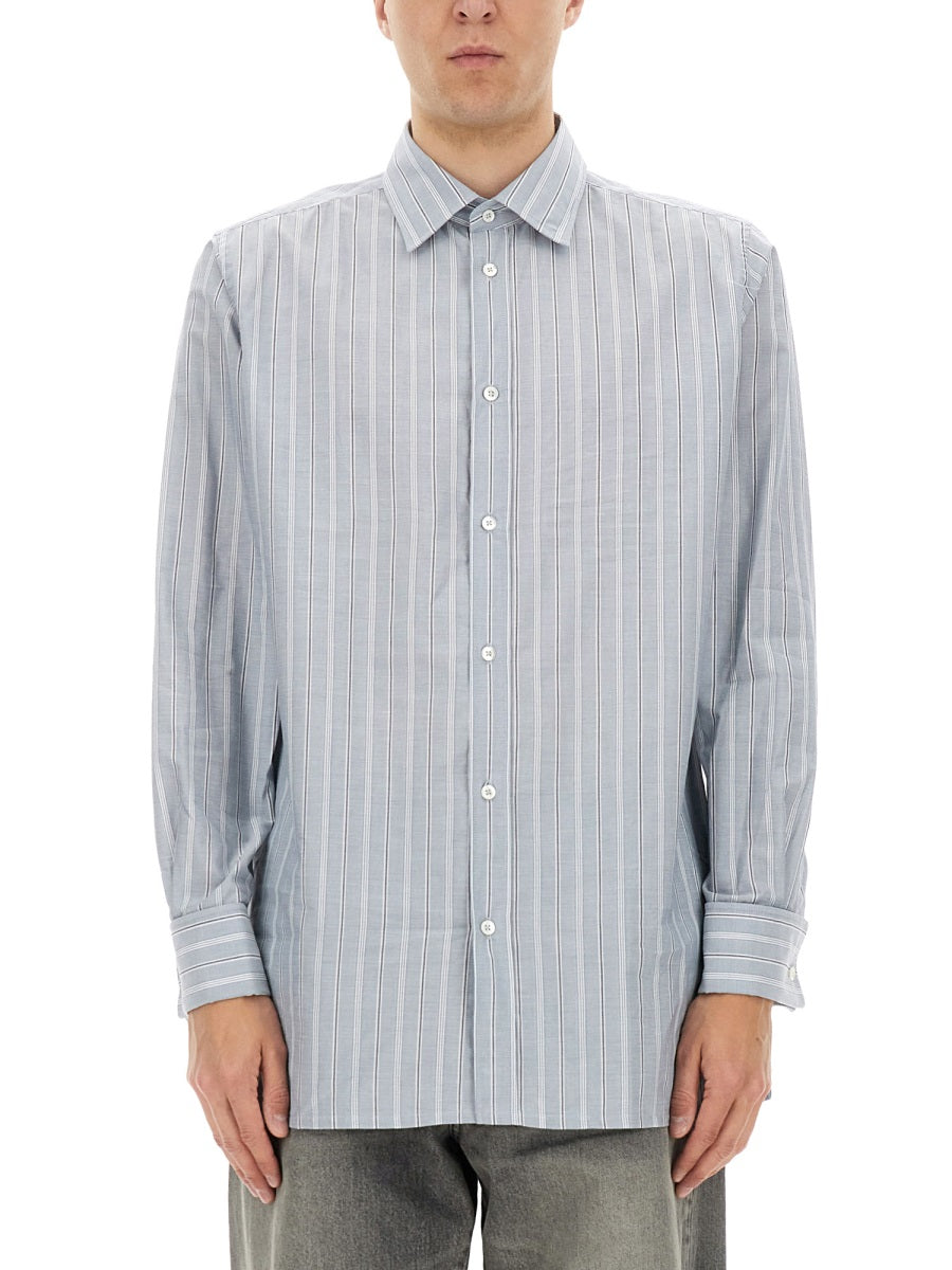 Maison Margiela Shirts - Light Blue | Wanan Luxury