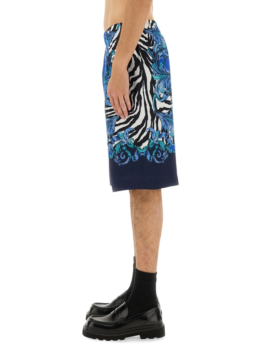 Versace Jeans Couture Shorts - Blue | Wanan Luxury