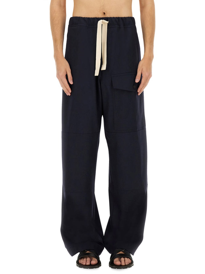 Dries Van Noten Pants - Blue | 18effaca91a1d351c1e73d0bae9b545c4b699936