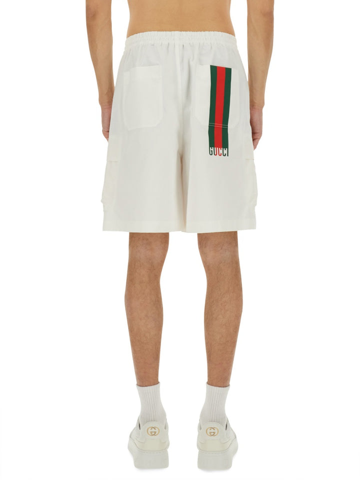 Gucci Shorts - White | 71cda4e6f8ef393cc0b538e737edd2e89cdb9f83