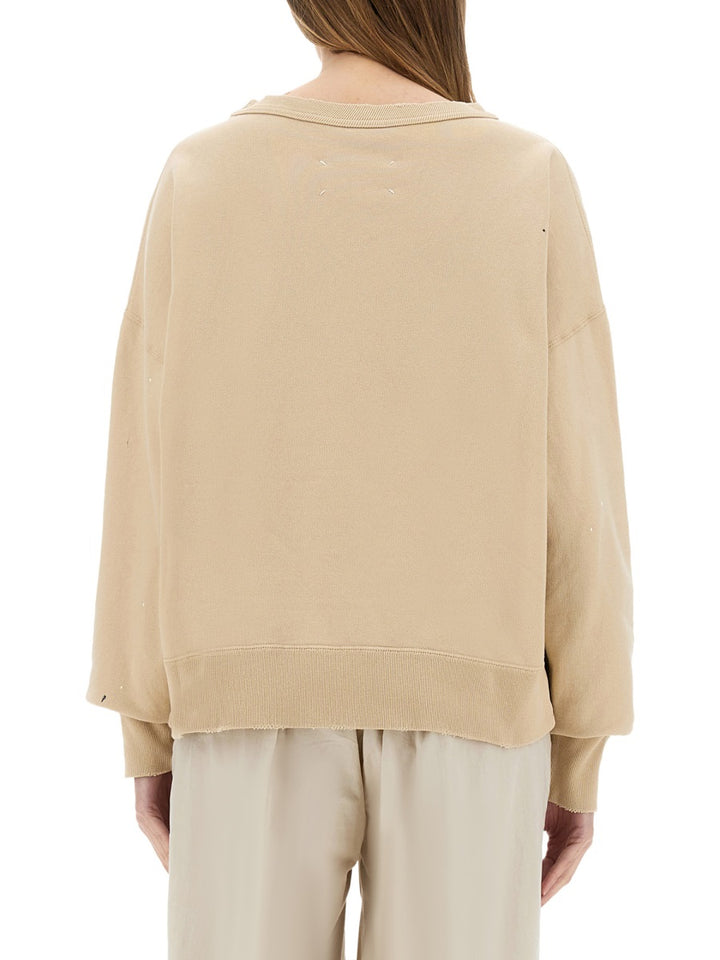 Maison Margiela Sweatshirts - White | Wanan Luxury