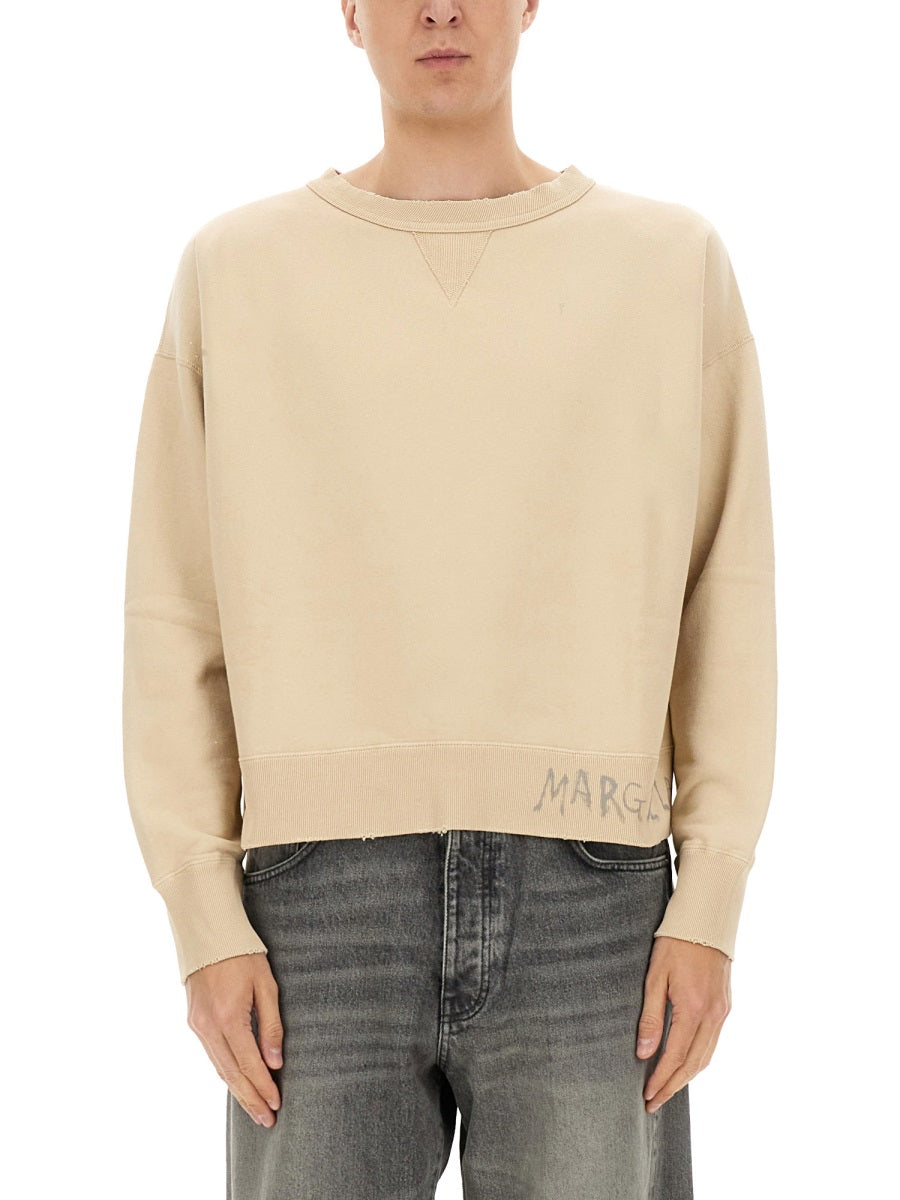 Maison Margiela Sweatshirts - White | Wanan Luxury