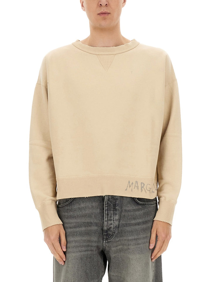 Maison Margiela Sweatshirts - White | Wanan Luxury