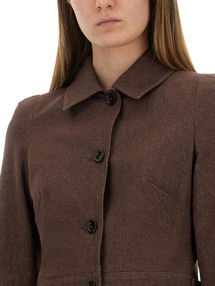 Max Mara Jackets - Brown | 8592d8b099c5a173f6e5f829f882ac4bb56d0ef2