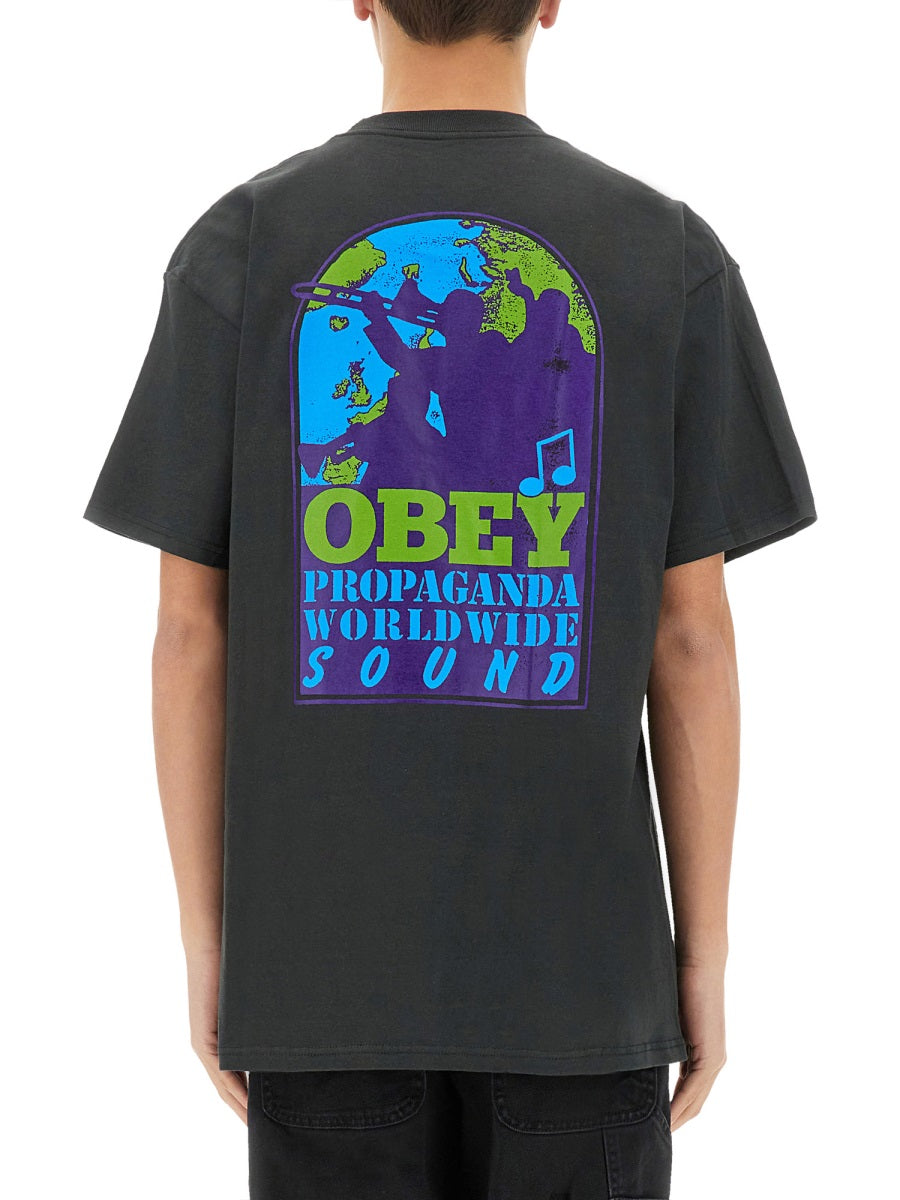 Obey T shirts - Black | Wanan Luxury