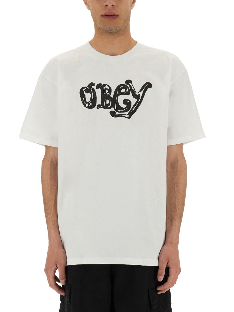 Obey T shirts - White | Wanan Luxury