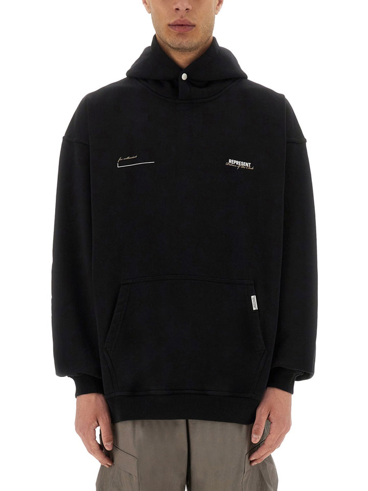 Represent Sweatshirts - Black | Wanan Luxury