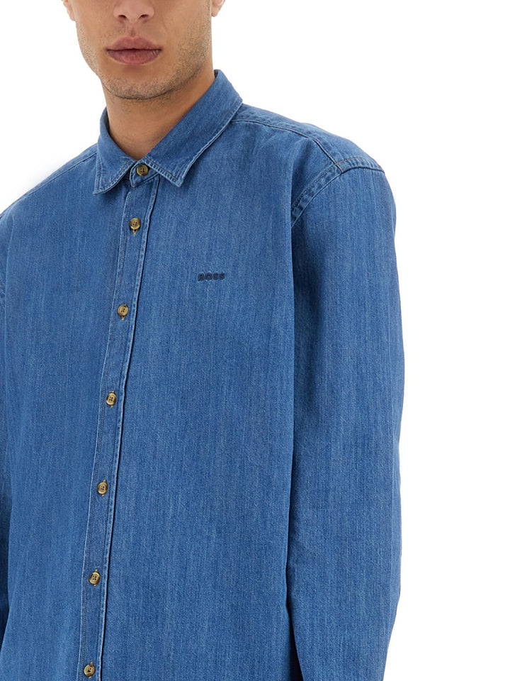 Boss Shirts - Blue | Wanan Luxury