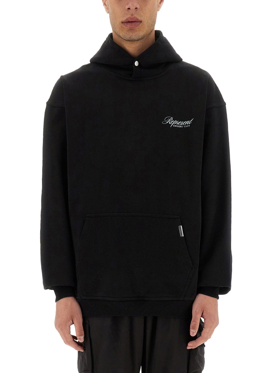 Represent Sweatshirts - Black | Wanan Luxury