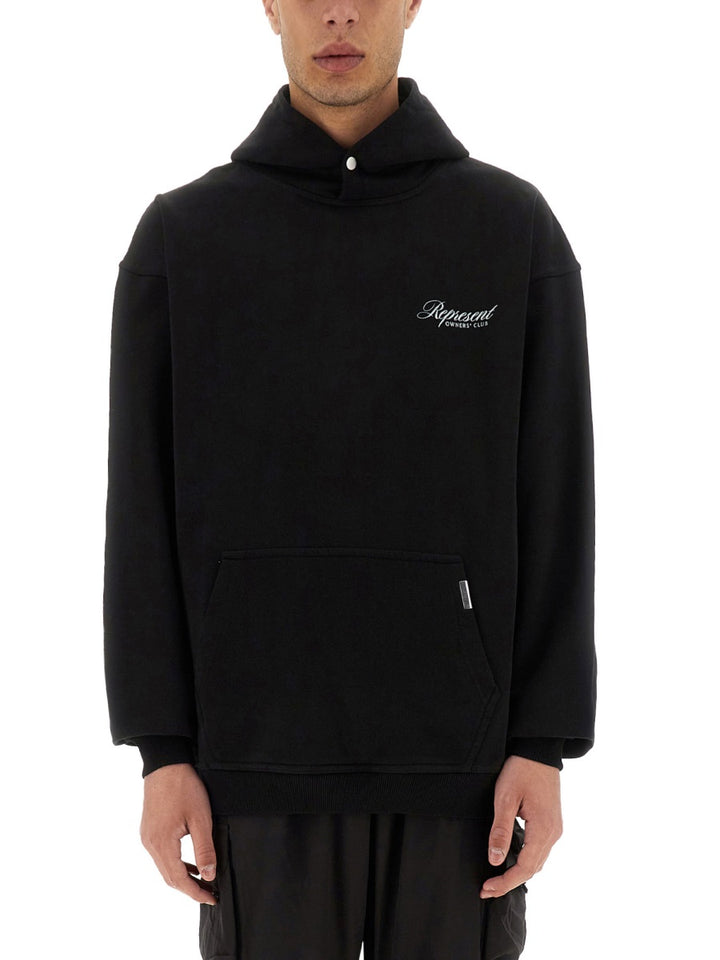 Represent Sweatshirts - Black | Wanan Luxury