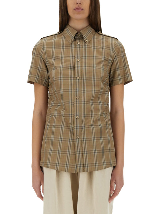 Cotton "Check" Shirt