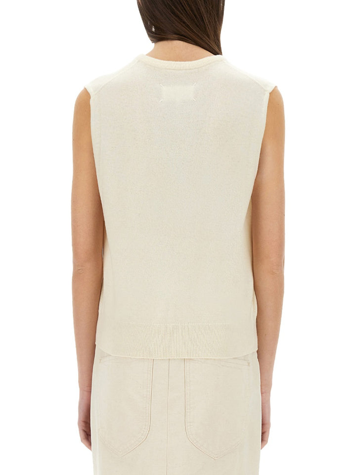 Maison Margiela Gilet - Beige | Wanan Luxury