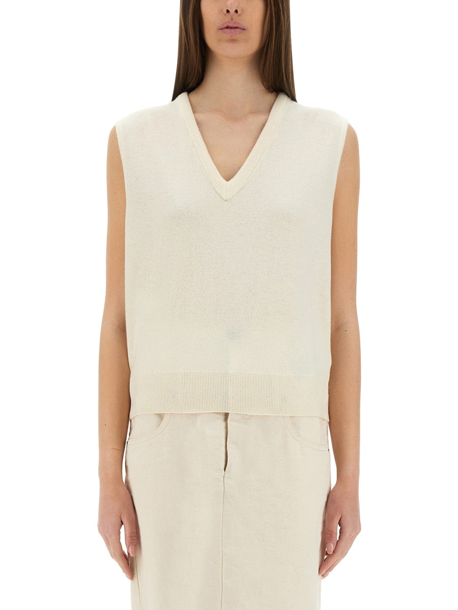 Maison Margiela Gilet - Beige | Wanan Luxury