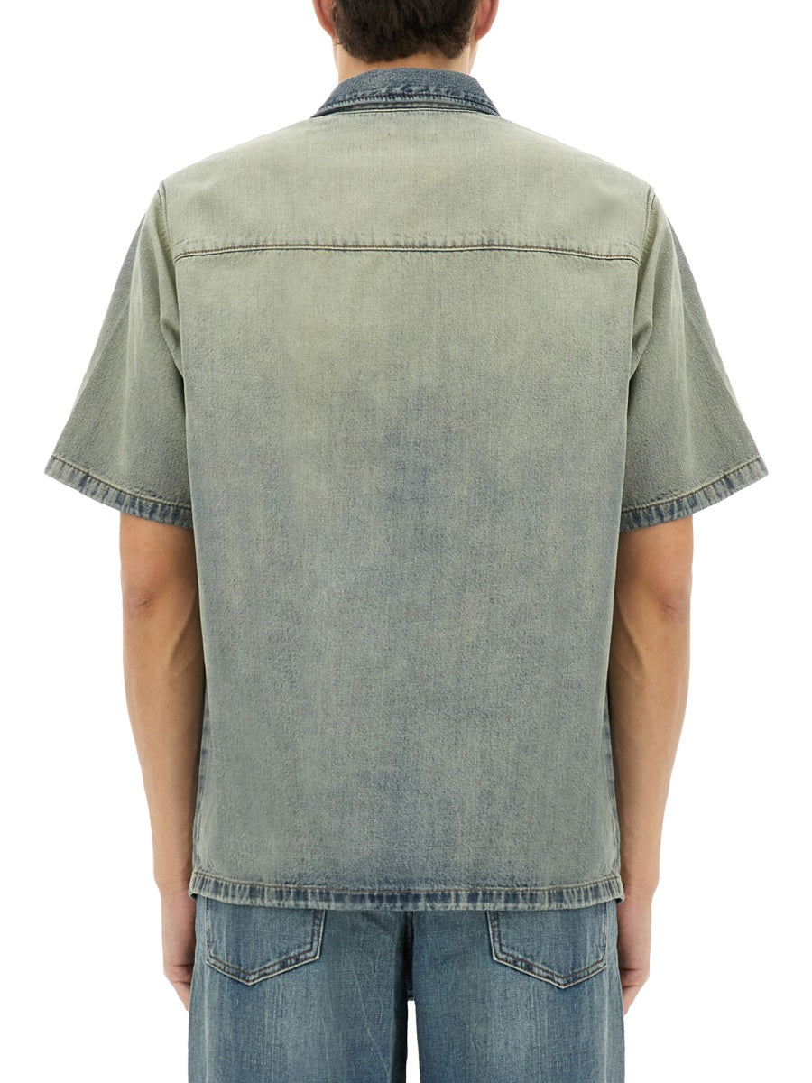 Diesel Shirts - Blue | Wanan Luxury