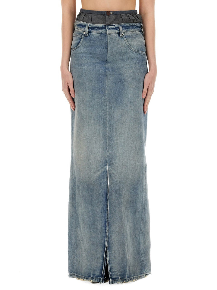 Maison Margiela Skirts - Blue | Wanan Luxury