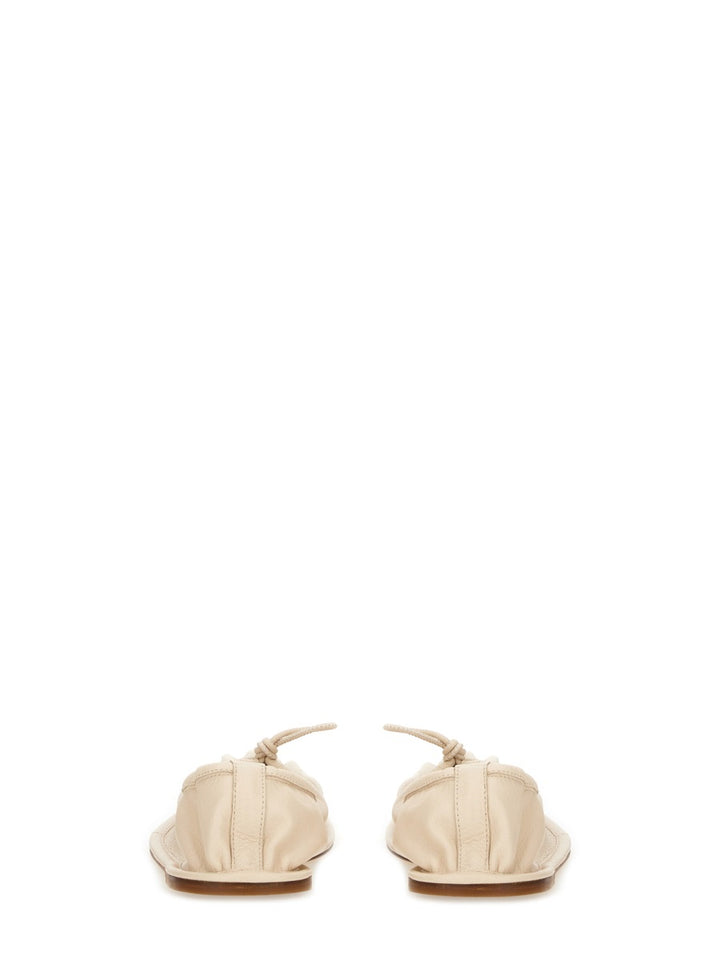 Hereu Flat Shoes - Beige | Wanan Luxury