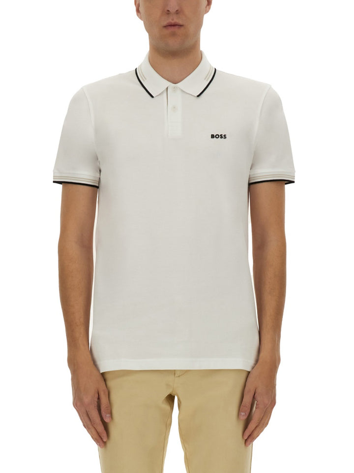 Boss Polo - White | Wanan Luxury