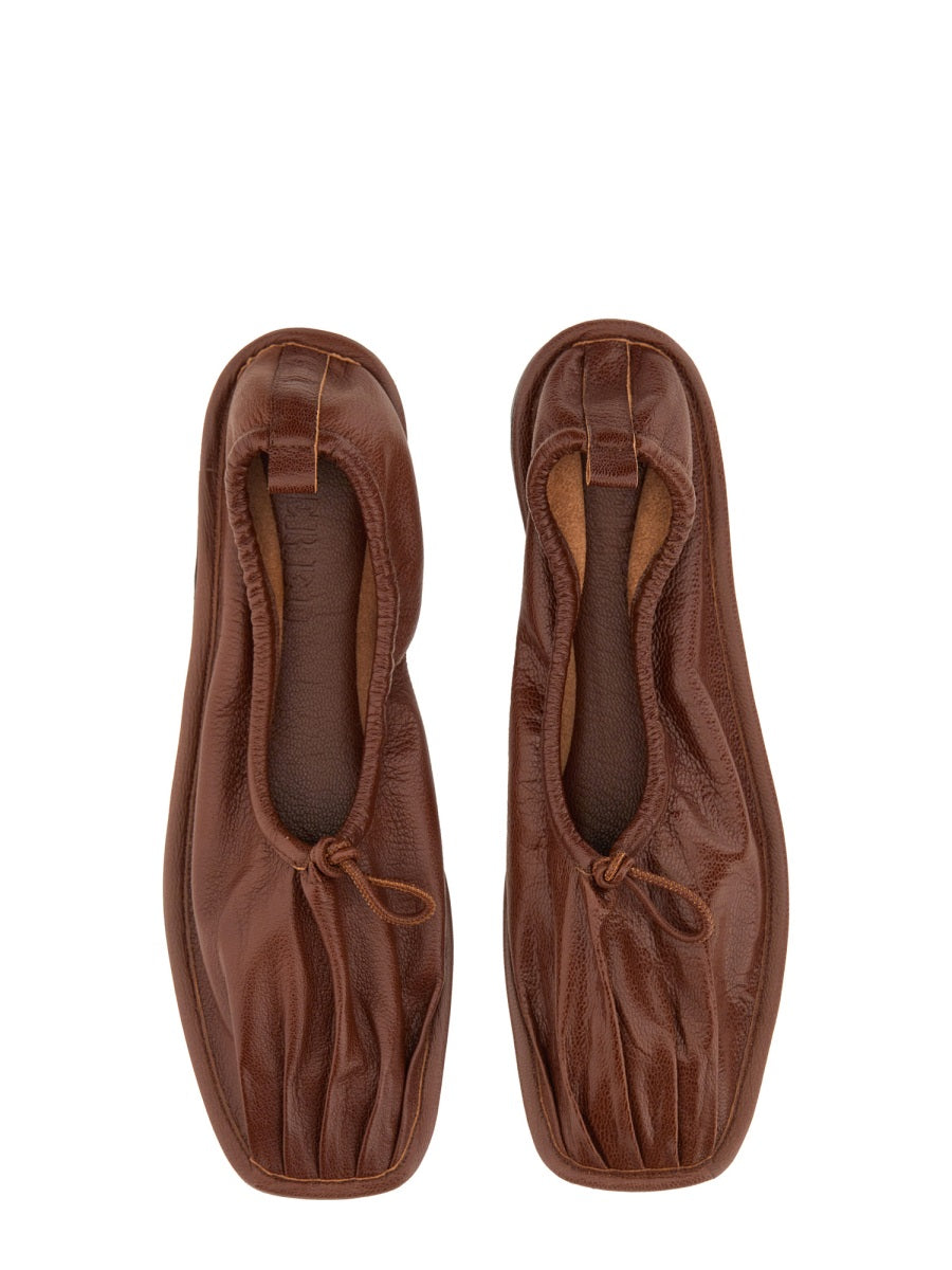 Hereu Flat Shoes - Brown | Wanan Luxury