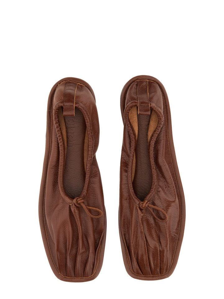 Hereu Flat Shoes - Brown | Wanan Luxury