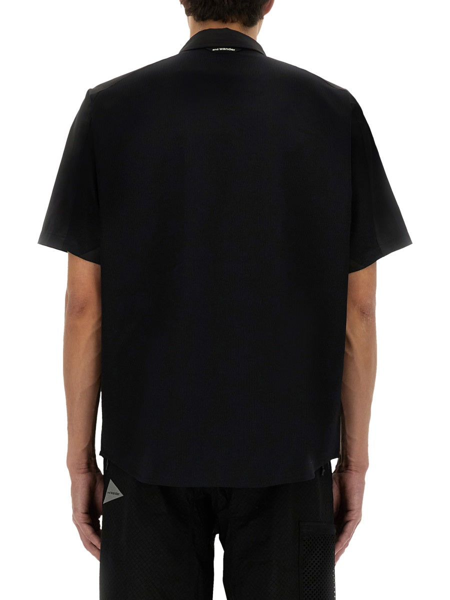 And Wander Shirts - Black | Wanan Luxury