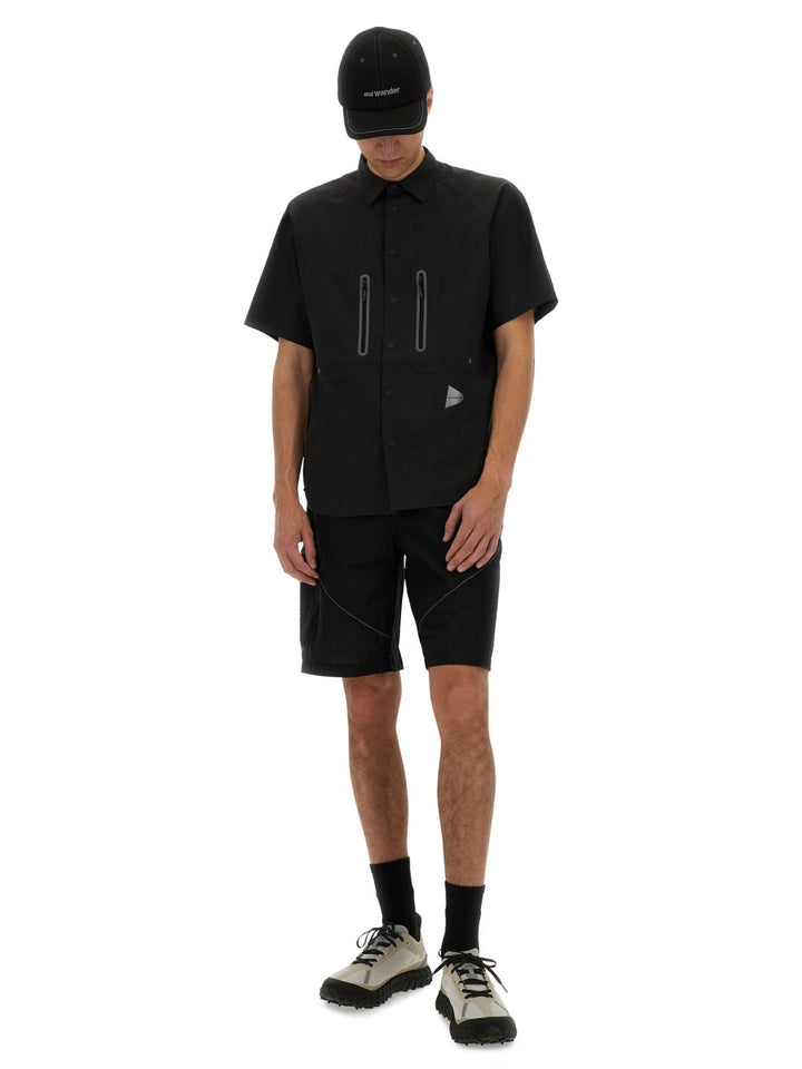 And Wander Shirts - Black | Wanan Luxury