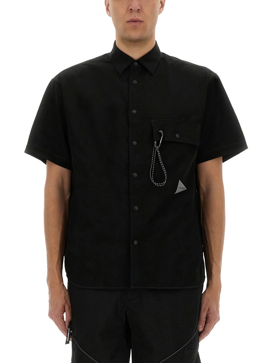 And Wander Shirts - Black | Wanan Luxury