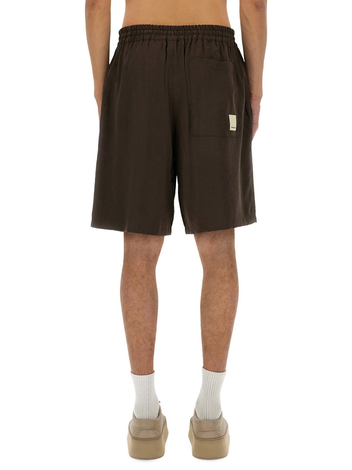 Emporio Armani Shorts - Brown | Wanan Luxury
