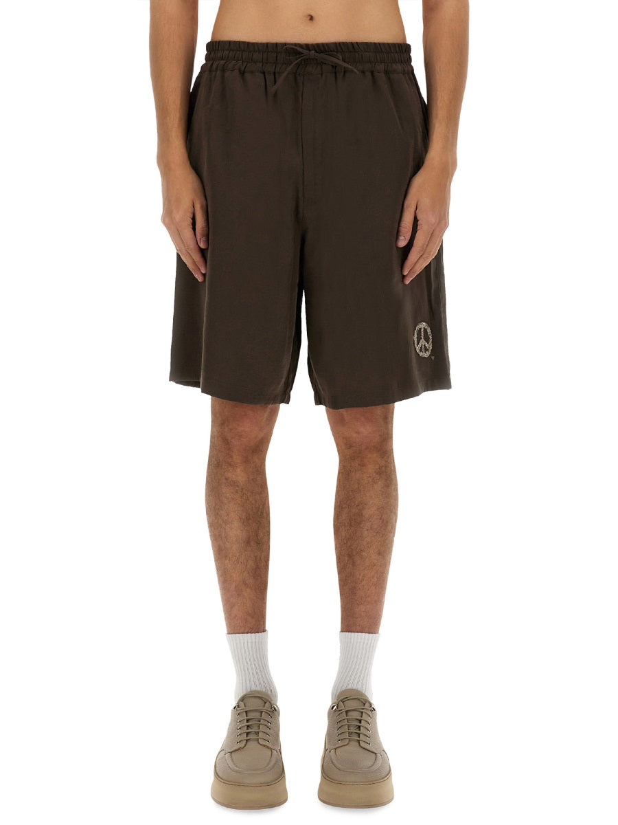 Emporio Armani Shorts - Brown | Wanan Luxury