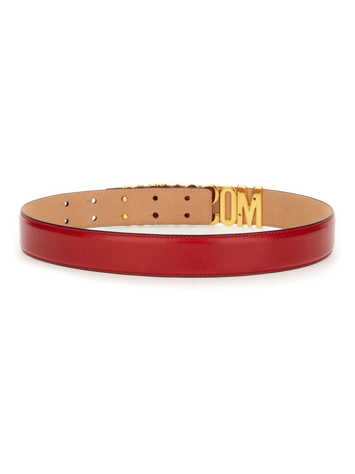 Moschino Belts - Red | Wanan Luxury