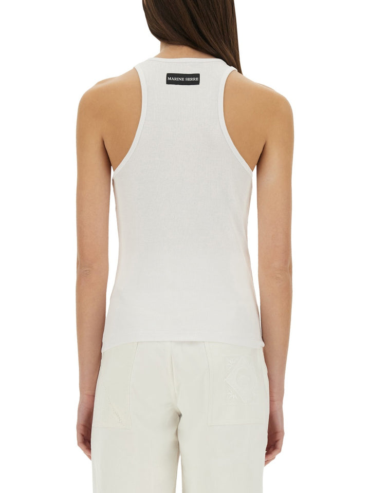 Marine Serre Tops - White | Wanan Luxury