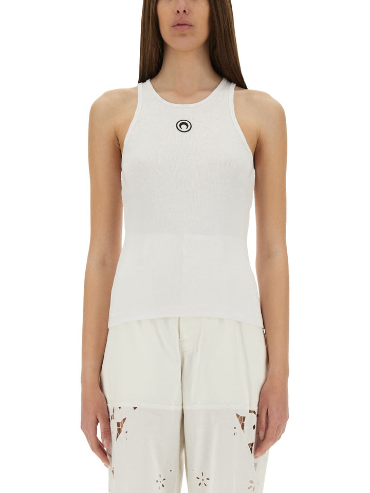 Marine Serre Tops - White | Wanan Luxury