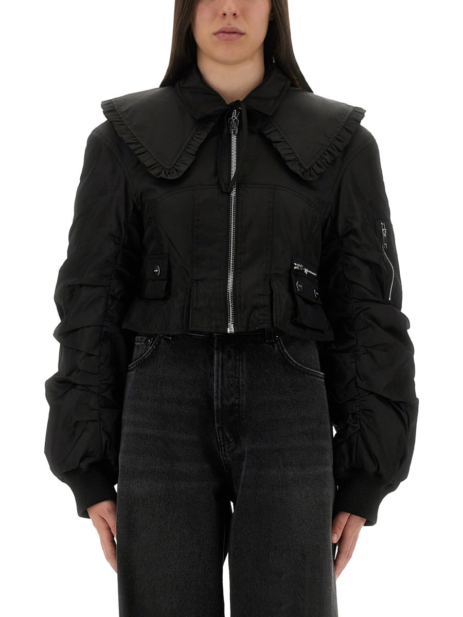 Ganni Jackets - Black | Wanan Luxury