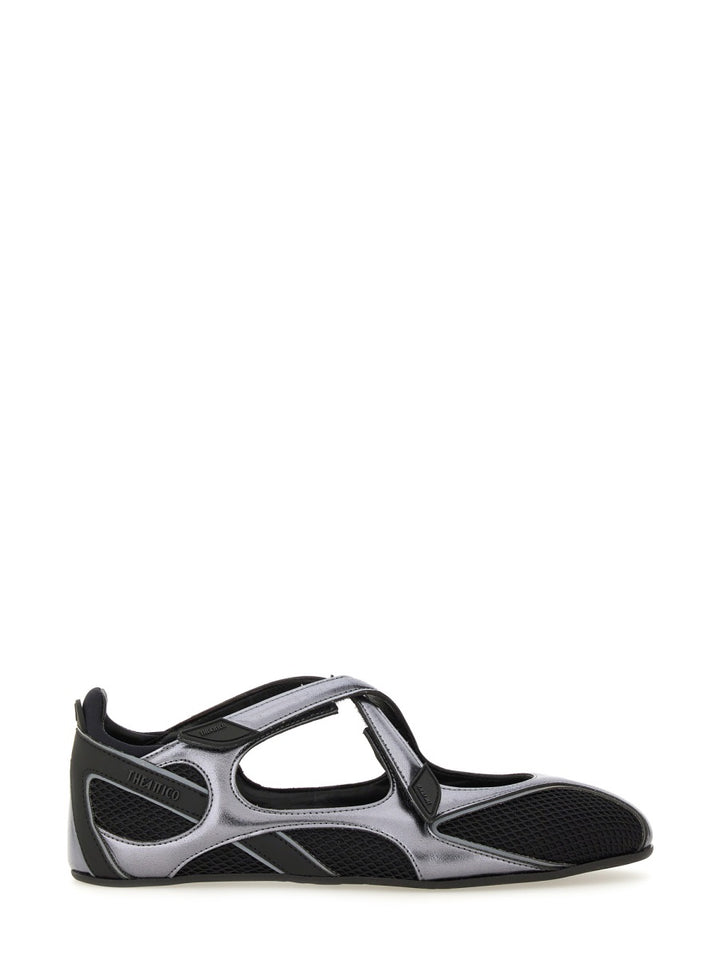 The Attico Flat Shoes - Black | Wanan Luxury