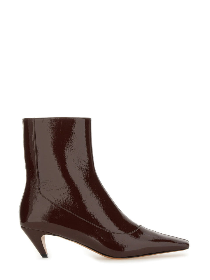 Stella McCartney Boots - Burgundy | Wanan Luxury