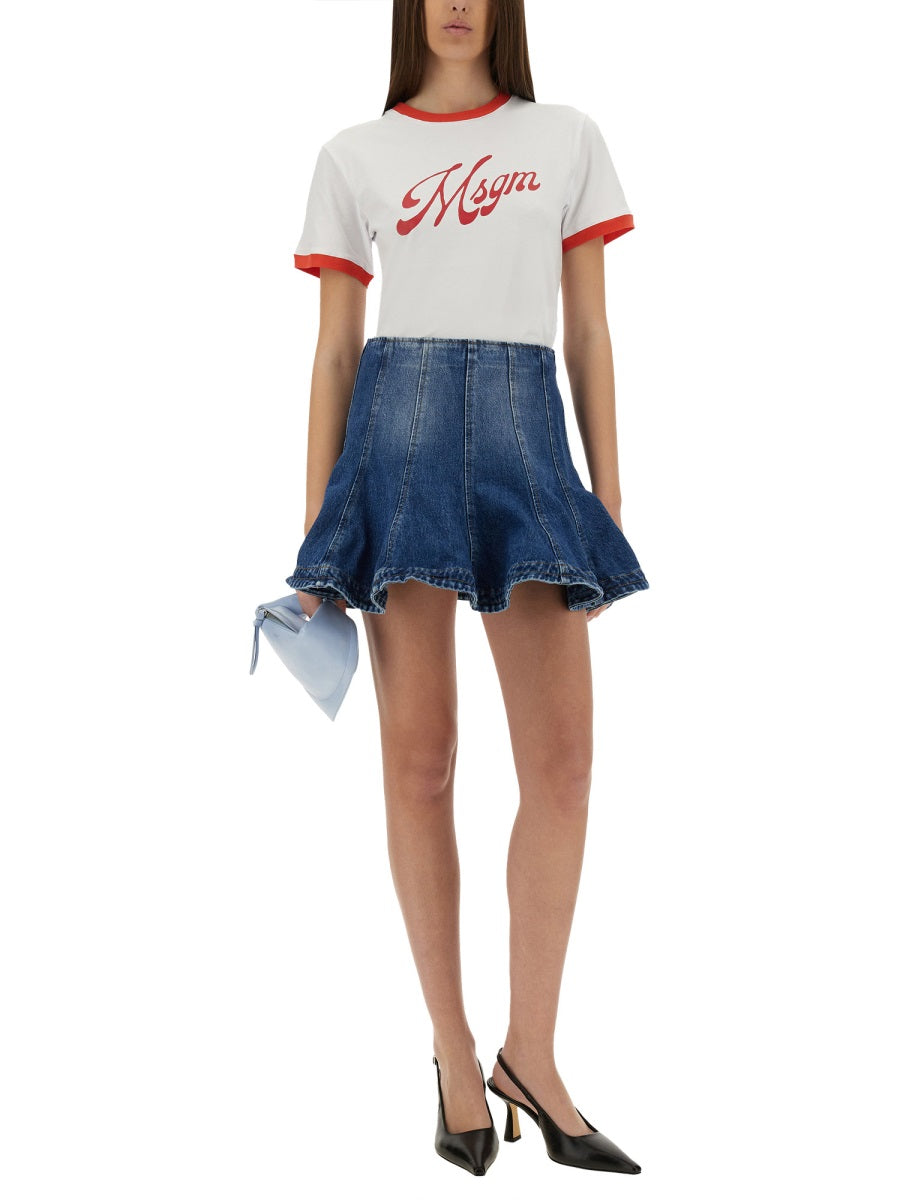 MSGM T shirts - White | Wanan Luxury